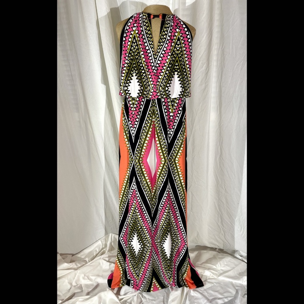 Retro Style Maxi Dress - Picture 3 of 5